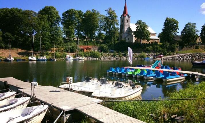 Slezská Harta - Půjčovna lodí v Leskovci nad Moravicí