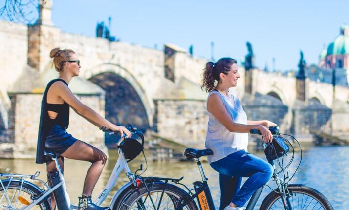 Pronájem elektrokol Prague By E-BIke Praha - pojeďte Prahu!
