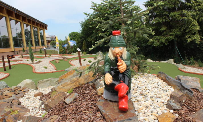 Adventure golf Olešná Frýdek - Místek - kdo si hraje, nezlobí