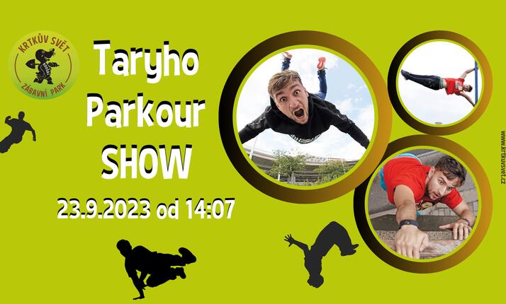 Taryho Parkour SHOW v Krtkově světě
