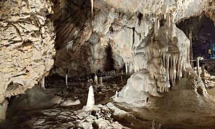Kateřinská jeskyně Blansko - malá, ale přesto obrovská