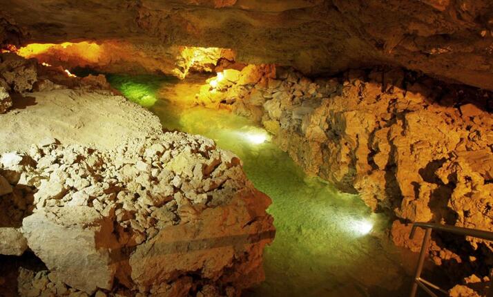 Jeskyně na Turoldu Mikulov - poznání dna korálového útesu