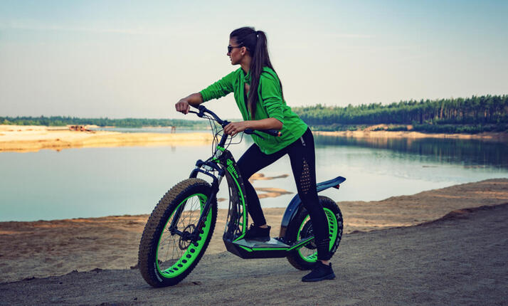 Půjčovna elektrokoloběžek Nort Bike Krásná Lípa