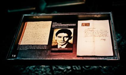 Franz Kafka Museum Praha - významný světový spisovatel
