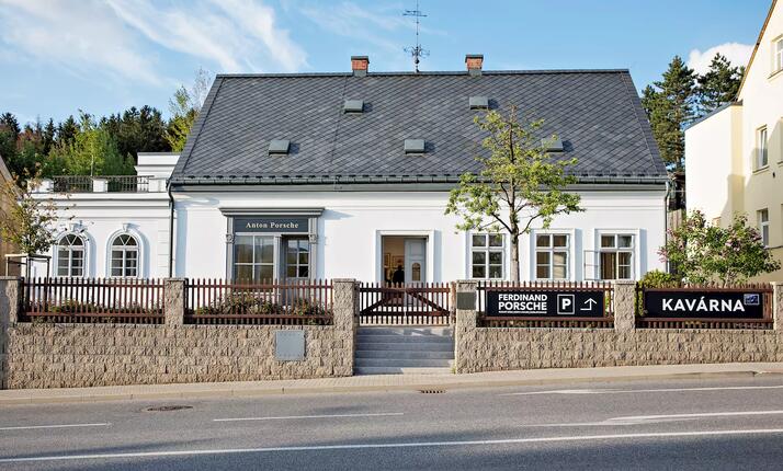 Rodný dům Ferdinanda Porscheho Vratislavice nad Nisou