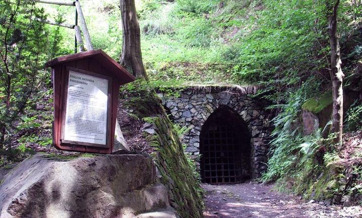 Štola svatého Antoníny Peduánského Jílové u Prahy - důlní dílo