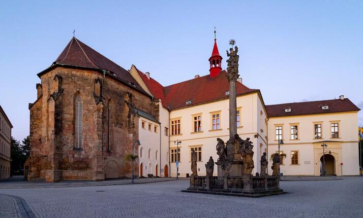 Oblastní muzeum Chomutov - v bývalém jezuitském areálu