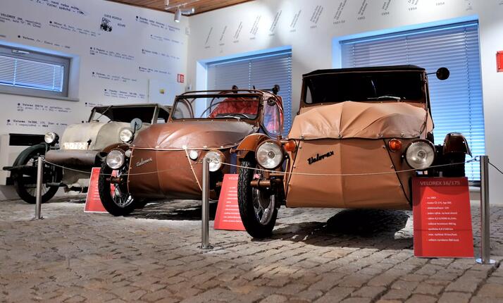 Městské muzeum Česká Třebová - historie dopravních prostředků