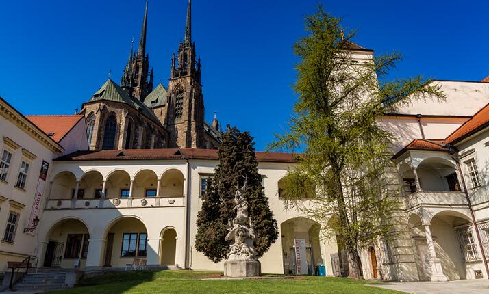 Moravské zemské muzeum Biskupský dvůr Brno
