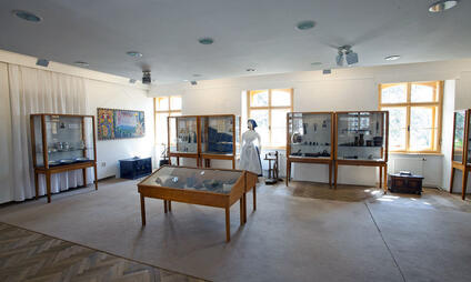 Městské muzeum Velká Bíteš - expozice minerálů a hornin