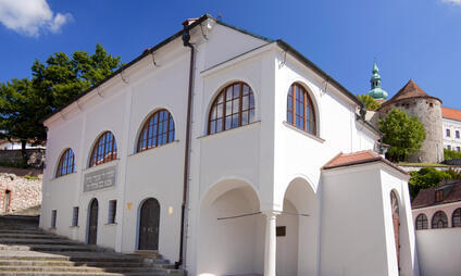 Horní Synagoga Mikulov - expozice věnované rabi Löwovi