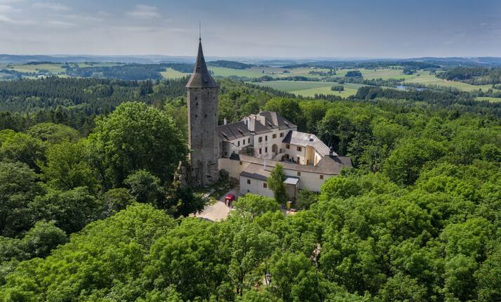 Muzeum Vysočiny Jihlava - Hrad Roštejn Telč - krásné výhledy
