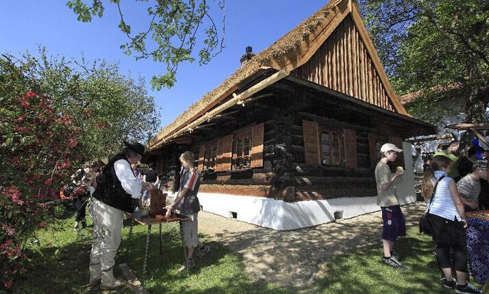Kotulova dřevěnka v Havířově-Bludovicích - expozice bydlení