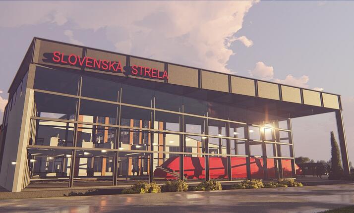 Depozitář Slovenské strely - legendární vlak