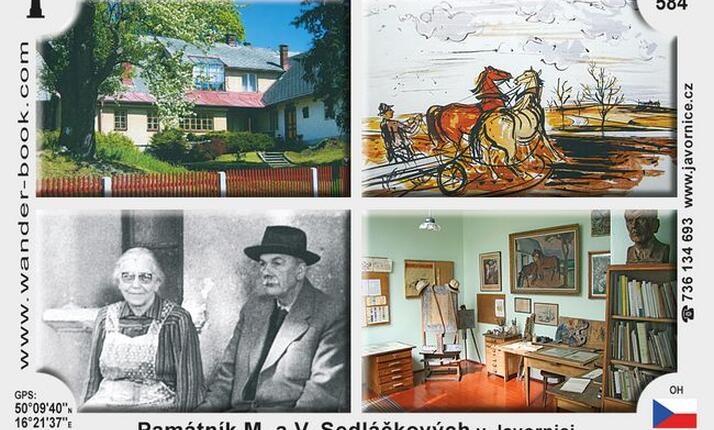 Památník Marie a Vojtěcha Sedláčkových - autentický byt umělců