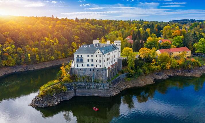 Zámek Orlík nad Vltavou - perla českých pamětihodností