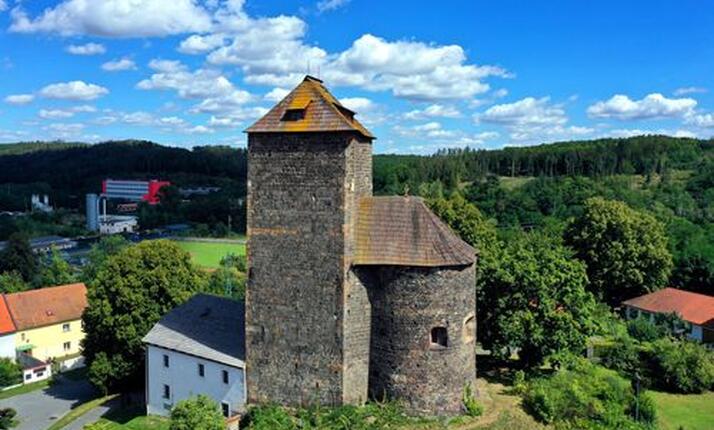 Hrad Týnec nad Sázavou - nejstarší kulturní památkou v okrese