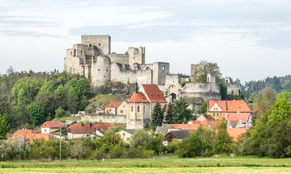 Hrad Rabí Sušice - nejrozsáhlejší hradní zřícenina v Čechách