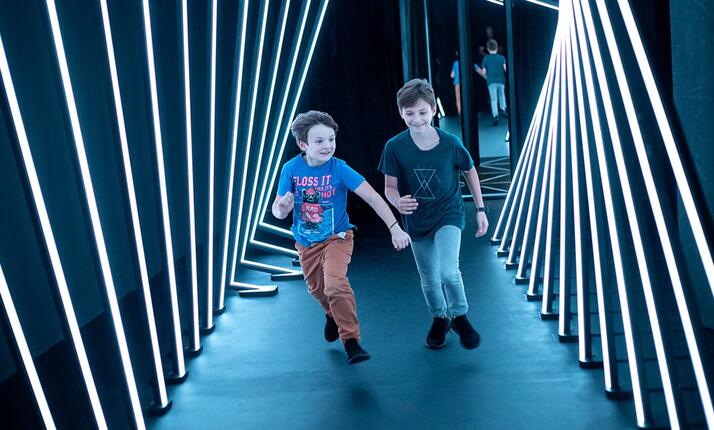 Lumia Praha - interaktivní expozice digitálního umění