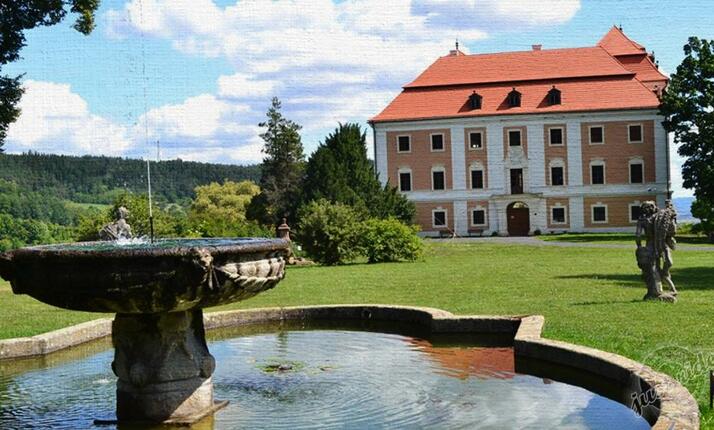 Státní zámek Valeč - klenot na úpatí Doupovských hor