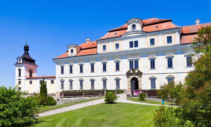 Zámek Rychnov nad Kněžnou - dílo Jana Blažeje Santiniho