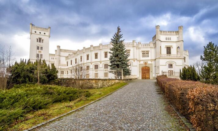 Zámek Nový Světlov Bojkovice - unikát ve slohu anglické gotiky