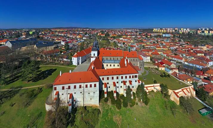 Zámek Třebíč - významná románsko-gotickým památka v ČR