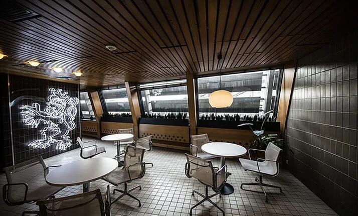 Národní sauna Praha - na střeše Nové scény Národního divadla