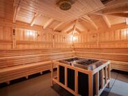 Saunování v saunovém světě Saunia v Central Kladno