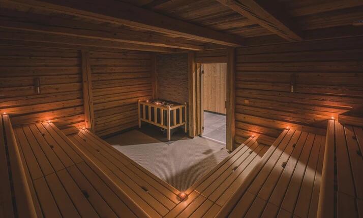 Saunování v saunovém světě Saunia Orlice park Hradec Králové