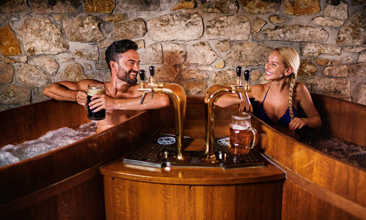 Beer Spa Beerland Pivní lázně Karlovy Vary - pivní zážitky