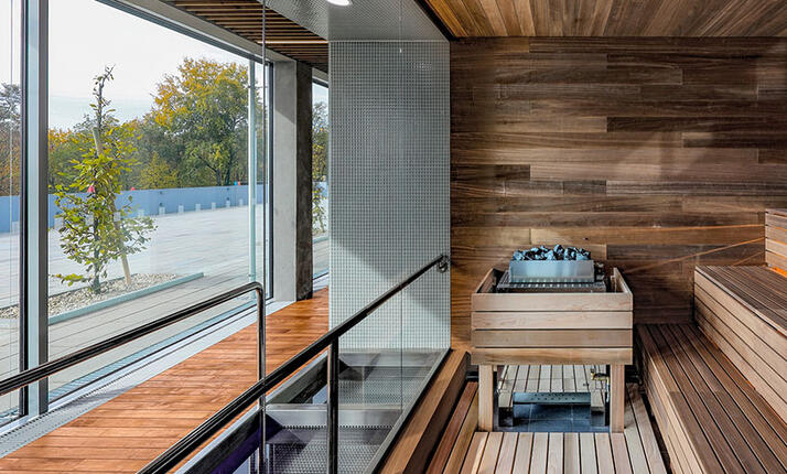 Saunování ve Sportovním a relaxačním areálu Kraví hora Brno