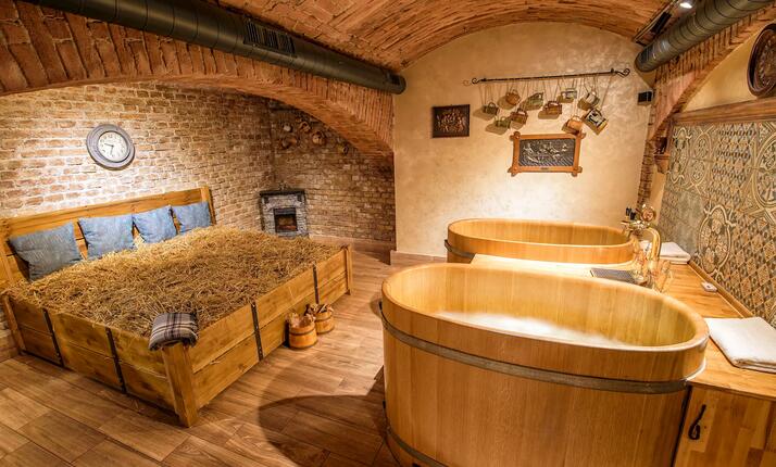 Pivní a vinné lázně Pramen Praha - svět skutečných lázní