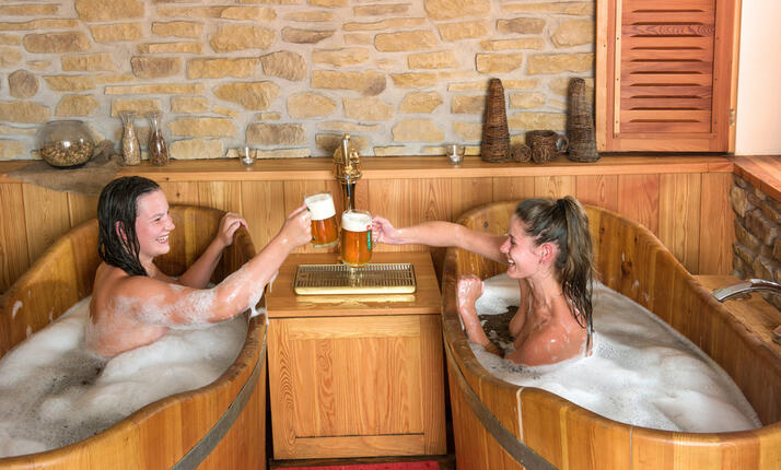 Pivní lázně Glockner Svachovka Mirkovice - načerpání energie