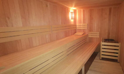Privátní sauna v Penzionu Koliba Komorní Lhota - relax pro dva