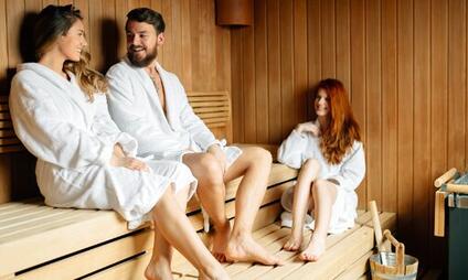 Sauna v IXI CLUBU Pardubice - zasloužený relax