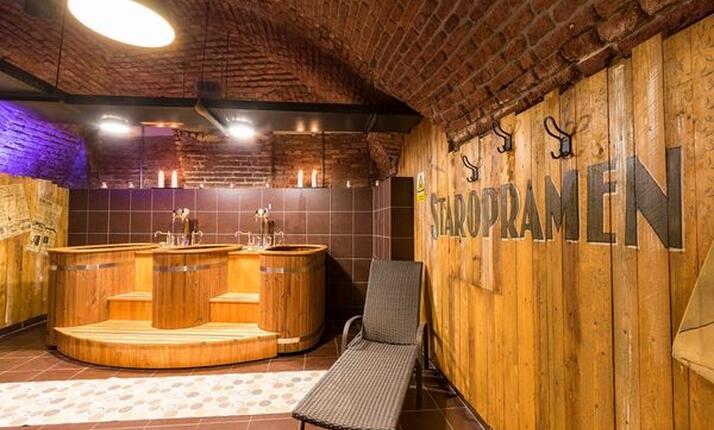 Andělské pivní lázně Praha - neomezená konzumace piva