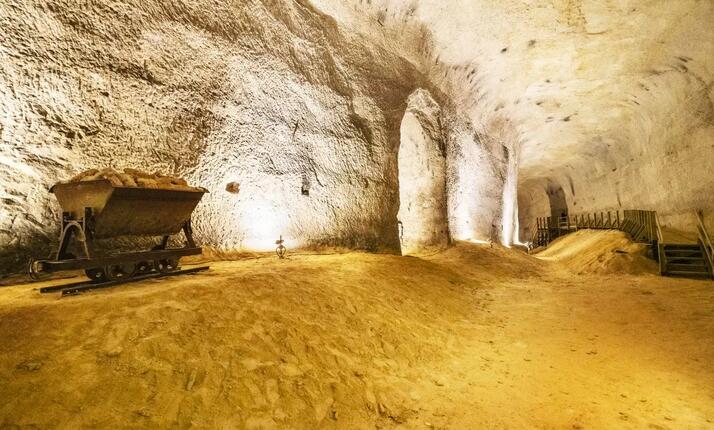 Muzeum a Centrum Caolinum Nevřeň – expozice těžby kaolinu