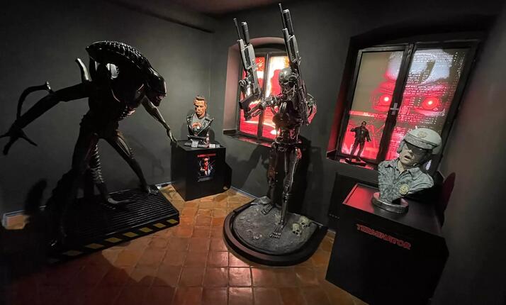 Film Legends Museum Český Krumlov - potkejte filmové legendy
