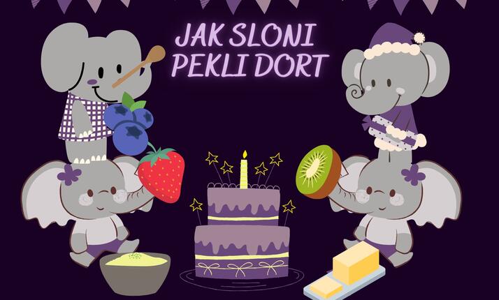 Hra na doma - Jak sloni pekli dort