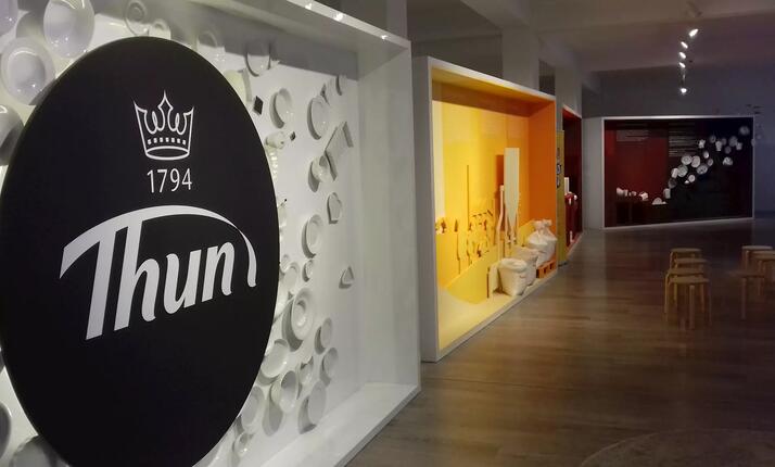 Prohlídky porcelánky Thun Nová Role - první porcelánka v ČR