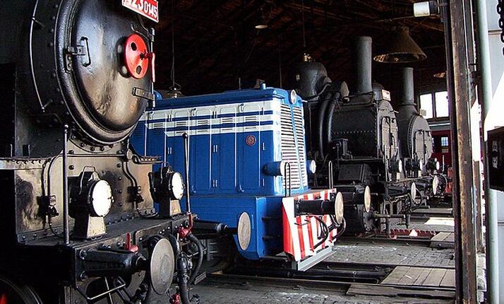 Železniční muzeum Výtopna Jaroměř - kouzlo parních lokomotiv
