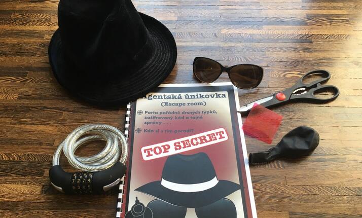 Úniková hra na doma - Agentská únikovka