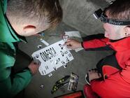 Venkovní šifrovací hra - Příběh ve městě