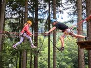 Lanové centrum Tarzanie Trojanovice - největší lanové centrum v ČR
