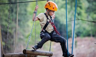 Dětská trasa - vhodné pro děti od 100 do 140 cm