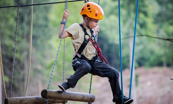 Dětská trasa - vhodné pro děti od 100 do 140 cm