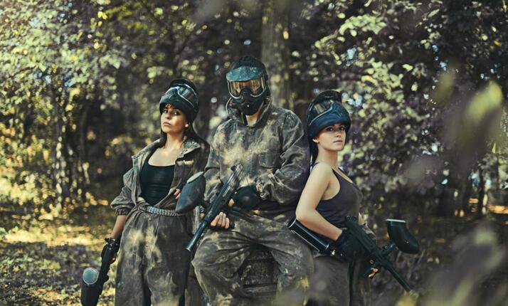 Paintball na Správčáku - zábava a adrenalin nedaleko Hradce Králové