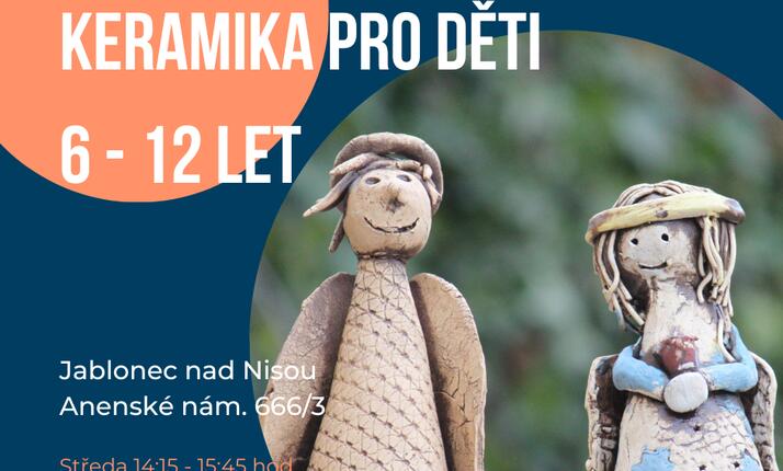 Keramika pro děti 6 - 12 let