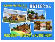 Rodinný festival KŮZLE FEST v dětském světě Heroland nedaleko Kutné Hory - 2.6.2024 od 13:00 hodin